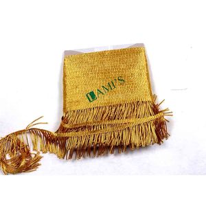OEM Bullion Fringe <b>Trims</b> and <b>Tassel</b> Made of Metal Wire Bullion Fringe in Custom Sizes for Religious Banner Flag Decorations - Product Image 1