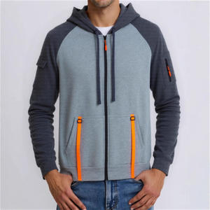 Sweat à capuche zippé Sweat à capuche personnalisé Sweat-shirt surdimensionné avec logo imprimé bouffant Coton - Product Image 3