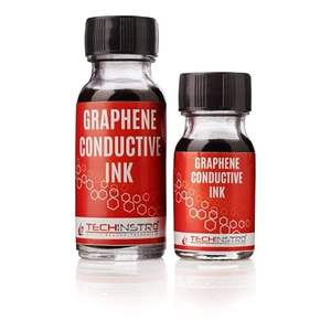 Encre conductrice au graphène haute performance, résistivité 12 Ohms/sq, pureté 99,95%, charge 40% pour capteurs électroniques imprimés - Product Image 1