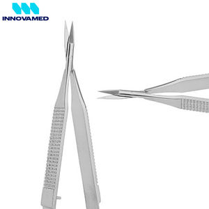 Ciseaux à ressort micro-précision en acier inoxydable couleur argent pour broderie, couture et soin des ongles avec pointe de lame tranchante - Product Image 6