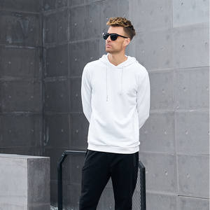 เสื้อฮู้ดดี้ผู้ชายแฟชั่นใหม่ปี 2025 คุณภาพพรีเมียม ผ้าฝ้าย 100% ปักโลโก้และสีตามสั่ง กันลม แห้งเร็ว ราคาถูก - Product Image 2