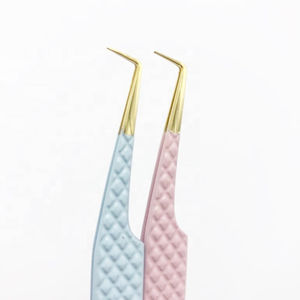 แหนบขนตาปลอมแบบแมนนวลอุปกรณ์ผ่าตัดพื้นฐานสำหรับการต่อขนตาปลอมแบบ2025 - Product Image 4