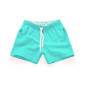 Short de plage de natation à séchage rapide avec logo personnalisé 100% polyester Short de bain pour hommes Maillot de bain imprimé par sublimation pour hommes Livraison DDP - Product Image 2