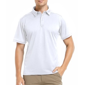 Polos unis surdimensionnés décontractés de haute qualité personnalisés avec votre logo Chemises de golf en jersey Vêtements de golf pour hommes - Product Image 5