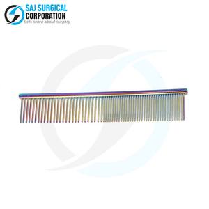 Peine de peluquero de edición limitada de venta superior acero inoxidable pulido a mano con artículo de colector de número de serie para profesionales - Product Image 4