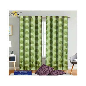 Nueva llegada moderno lujo Handloom ventana decoración cortinas impreso algodón tela edredón conjuntos poliéster tejido mayorista fabricante - Product Image 2