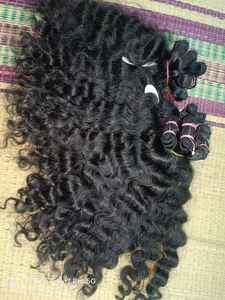 Paquetes alineados con cutícula Vrigin cabello camboyano extensión de cabello humano 613 hueso crudo vietnamita recto FH vendedor visón encaje negro - Product Image 5