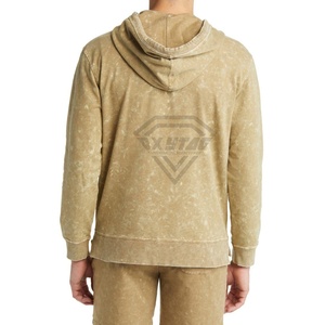 เสื้อฮู้ดดี้ผู้ชายผ้าเฟรนช์เทอร์รี่ลายกราฟิกวินเทจฟอกสีราคาถูก ปี 2026 ราคาใหม่ถูกที่สุด ระบายอากาศได้ดี - Product Image 4