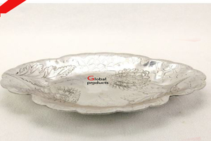 Plateau de service à chocolat design en acier inoxydable en métal doré très exigeant pour restaurant et bar d'hôtel - Product Image 2