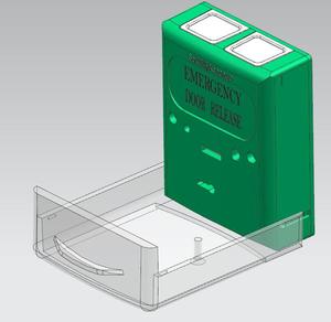 Meilleur prix en Inde Point d'appel manuel de haute qualité à usage domestique Double presse Dégagement de porte d'urgence Boîtier du système d'alarme incendie et fumée - Product Image 6