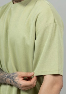 เสื้อยืดแนวสตรีทสำหรับผู้ชายเสื้อยืดลำลองแนวสตรีทไซส์ใหญ่พิเศษแบบลำลองระบายอากาศได้ดีเป็นมิตรต่อสิ่งแวดล้อม - Product Image 3
