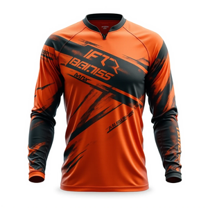 Obtenez un maillot de course de motocross à manches longues sur mesure pour homme, confortable, vêtements de sport de motocross, vêtements de course automobile - Product Image 6