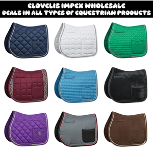 Horse Saddle Pad Dressage Jumping 520 GSM Polyester Filled Breathable Private Label <b>Equestrian</b> Factory Offering Bulk Wholesale - Product Image 5