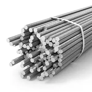 Low MOQ Prestressed Long Steel Products Hot Rolled Ribbed Cutting Punching Construction Concrete Carbon Steel Rebars