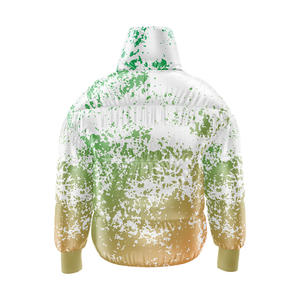 เสื้อแจ็คเก็ตพัฟเฟอร์แบบ unisex คอเต่า ทรงทางการ น้ำหนักเบา กันน้ำ พิมพ์ลาย 3 มิติ สีพื้น กันลม สวมใส่สบาย ทนทาน เหมาะสำหรับฤดูหนาว - Product Image 3