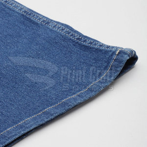 Offre Spéciale Pantalon en jean taille moyenne pour femmes personnalisé avec design avant plat Street Wear pour la saison de printemps marque privée - Product Image 6