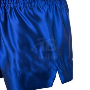 Pantalones Cortos de Muay Thai de Cintura Media de Alta Calidad, Más Vendidos, Ropa Deportiva Elástica Activa con Patrón Sólido, Secado Rápido, Servicio OEM - Product Image 5