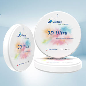 Blocchi di <span class=keywords><strong>Zirconia</strong></span> Multistrato 3D <span class=keywords><strong>Ultra</strong></span> Estetici di Alta Qualità Zirdent con Certificazioni CE e ISO per Uso Dentale - Product Image 5