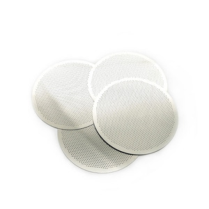 Filtre à café rond en acier inoxydable portable et réutilisable de qualité alimentaire sans métaux lourds - Product Image 2