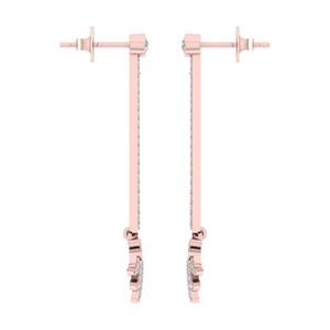 Boucles d'oreilles de luxe élégantes Moissanite Clarté étincelante et artisanat de qualité supérieure - Product Image 2