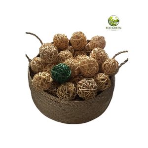 Juguetes Masticables de Hierba Natural en Forma de Bola, Estilo Clásico, Golosinas para Animales Pequeños, para Cobayas, Conejos, Perros, Cuidado Dental, Juego - Product Image 3