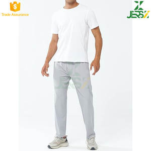 Joggers athlétiques pour hommes Pantalon d'entraînement de course à pied Pantalon de survêtement léger avec poches zippées Respirant Séchage rapide - Product Image 5