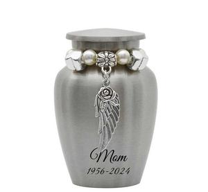 Urna de recuerdo eterno Opción de amuletos de amor Urna grabada pequeña - Product Image 4