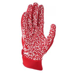 Gants de football américain imperméables personnalisés de haute qualité pour adultes et jeunes, fabriqués au Pakistan, en cuir sportif, options personnalisées - Product Image 4