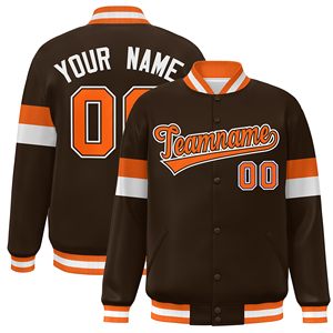 Man Jackets Custom High Quality Baseball Jackets Men's Embroidered Vintage Unisex Versity Baseball Jackets - Product Image 1