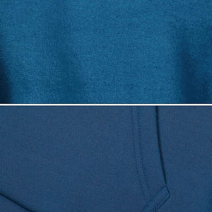 ชุดวิ่งออกกำลังกายมีฮู้ดแบบมีซิปสำหรับทั้งชายและหญิงชุดวิ่งผ้าฝ้าย100% มีฮู้ดติดโลโก้แบบลำลองสำหรับฤดูหนาวและผู้ชายขนาดพิเศษ - Product Image 6