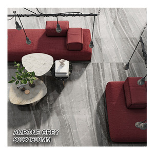 Azulejos de porcelana esmaltada pulida de alta calidad de 800x1600mm para pisos interiores de la sala de estar del hogar-Función de ladrillo refractario - Product Image 3