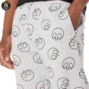 กางเกงขายาวสำหรับผู้ชายกางเกงผ้าคอตตอนผ้าโพลีเอสเตอร์ทรงสลิมฟิตกางเกงขายาวพิมพ์ลายออกแบบได้ตามต้องการ - Product Image 6