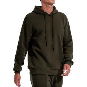 New Style Custom Logo Blank Cotton Flared Jogging Suits Streetwear Hoodie & Joggers tracksuit for <b>man</b>, 100% cotton - Product Image 4