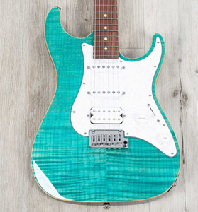 กีตาร์ Standard Plus HSS แบบปรับแต่งได้ พร้อมฟิงเกอร์บอร์ดสีฟ้าบาฮามา เกรดอุตสาหกรรม/DIY จัดส่งรวดเร็ว - Product Image 6