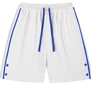 กางเกงขาสั้นลำลองสำหรับผู้ชายสำหรับฤดูร้อนมีเชือกผูกเอวปรับแต่งได้พร้อมโลโก้ของตัวเอง - Product Image 1