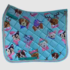 Sublimación Dressage Saddle Pad Alta visibilidad Infrarrojo Reflectante Accesorio de ropa 2025 - Product Image 2