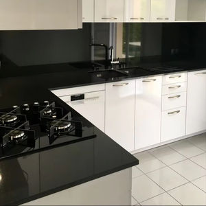 Granite noir galaxie indien de qualité supérieure, finition antique, design moderne, grande dalle, escaliers de villa, comptoirs de cuisine, décoration murale - Product Image 1