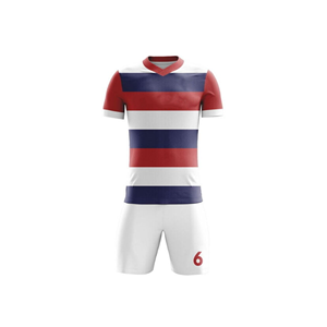 Professional Custom Soccer Wear Jersey Set Football Uniform Sublimation Club Soccer Jersey Kits Soccer Uniform Men - Product Image 2