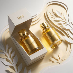 Servizio Completo di Approvvigionamento Personalizzato: Flacone di Profumo Professionale con Stampa in Oro e Elegante Confezione Regalo con Apertura Angolata - Product Image 1