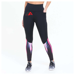 Mallas de poliéster para mujer de último estilo, ropa de gimnasio atlética sin costuras con pantalones y medias MOQ bajos, gran oferta - Product Image 1