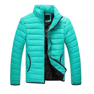 Wholesale Outdoor Solid Color Winter Bomber Jacket Warm Mens Custom Logo Front Formal - Product Image 4