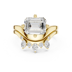 Bague en pierres précieuses 14K pour femme Look audacieux - Product Image 6