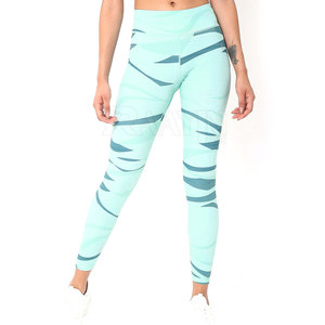 Leggings pour femmes de bonne qualité avec logo personnalisé, respirants, 100% coton, taille mi-haute, antibactériens, prix attractif - Product Image 1