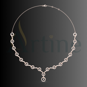 Collar de plata esterlina S925, venta al por mayor, collar de plata esterlina simple, fresco y cuidadoso, joyería de plata de moda coreana - Product Image 1