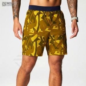 Shorts de course pour hommes personnalisables, fabriqués en polyester, sublimation, style décontracté, taille mi-haute, design personnalisé, shorts d'été pour hommes - Product Image 1