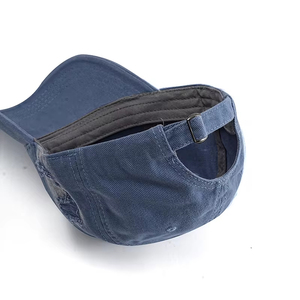 Vintage Distressed Ripped Baseball Cap Washed Destroyed <b>Dad</b> <b>Hat</b> Retro Frayed Edge Casual Outdoor Sports Trucker Satin Breathable - Product Image 3