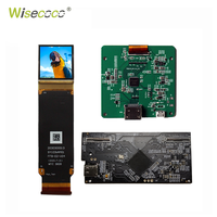 Wisecoco haute résolution 2560*2560 haute luminosité 1800cd/m2 MIPI 1 pouce Oled AR VR solution d'affichage Module d'écran Lcd