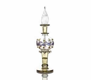 ขวดน้ำหอม Pyrex สไตล์อียิปต์เป่าด้วยมือสีทอง22K ทำด้วยมือสุดหรูขวดน้ำมันและน้ำมัน - Product Image 3