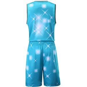 Uniforme de Baloncesto Unisex de Diseño Único y Alta Calidad, Talla Grande, Estampado, Secado Rápido, Ropa Deportiva al por Mayor - Product Image 2