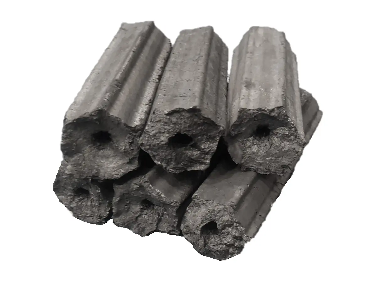 Sıcak ürün-vietnam ahşap talaş A-B sınıf briket/barbekü kömür/briket kömürü-doğrudan Vietnam fabrikadan